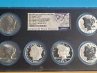 6 Coin Set - 2023 Morgan & Peace Silver Dollars $1 NGC Reverse Proof MS PF70 %%