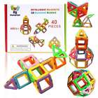 Magnet Blocks 40Pc Toys For Boys Kid Children 3 4 5 6 7 8 9 10 Years Old Age New