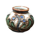 Vintage Ceramic Cactus Series Vase by Noomi Backhausen for Søholm, Denmark 4.5”T