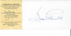 d2013 ACADEMY AWARD WINNER 1943 signed 3x5 JOAN FONTAINE - AUTHENTIC