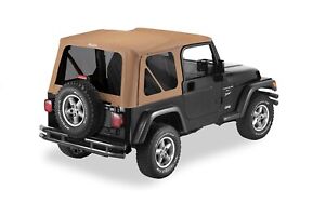 Bestop 79139-37 Spice Replace-A-Top Sailcloth Soft Top for 97-02 Wrangler TJ (For: Jeep Wrangler)