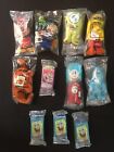 Lot Of Thirteen Cereal Premium Character Toys - All Unopened In Original Bags