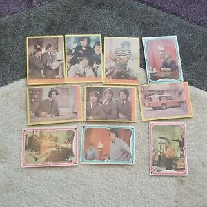 lot of 10 1967 the monkees trading card collectible cards raybert band group