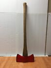 Vintage Stamped Council-USA  Double Bit Axe Head w/Handle 3.5lbs. 4-3/8