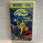 Teletubbies VHS Video Tape Nursery Rhymes by PBS Kids (VHS, 1998) Clamshell Case