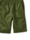 TEA COLLECTION Twill Pull-on Shorts - Surplus Green - NWT Boys 8