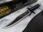 Rambo II Limited Signature Mini Bowie Combat Knife HCG 9432 Leather Sheath New