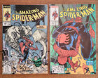 The Amazing Spider-Man #303 + 304 Marvel 1988 Mcfarlane Spiderman Covers - VF