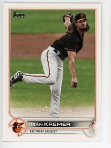 2022 Topps Series 2 #340 Dean Kremer - Baltimore Orioles BASE BASEBALL CARD