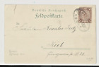 CHINA 1901 POST CARD TO KIEL GERMANY