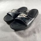 Nike Slides Mens 12 Sandals Black Camo Cushioned Beach Summer Pull On Outdoors