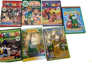 Lot 7 VeggieTales Leap Frog and Kidsongs DVD