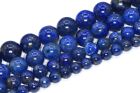 Deep Blue Lapis Lazuli Beads Grade A Round Gemstone Loose Beads 4/6/8/9-10MM