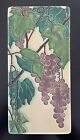 Motawi Tileworks Pottery Wisteria 4 X 8 Art Tile Vines Red Grapes