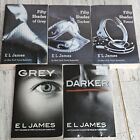 Fifty Shades Freed Trilogy Set Books Lot 1-3 Darker + Grey & Freed By Christian