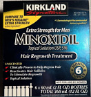 ✳️KIRKLAND Minoxidil 5% Extra Strength Men Hair Regrowth Solution 6 Month Supply