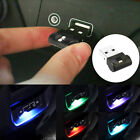 1x USB LED Car Neon Atmosphere Ambient Light Bulb Mini Lamp Interior Accessories (For: Mini Cooper Countryman)
