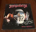 1985 Megadeth – Killing Is My Business.. And Business Is Good! LP Combat MX 8015