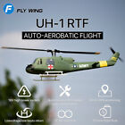 FlyWing UH-1 RC Helicopter 470 6CH 3D GPS Brushless Motor H1 Flight Controller