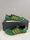 Size 7 Mens - adidas SL 72 Knit x Wales Bonner Low Green Yellow Sneakers Shoes
