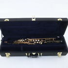 Yamaha Model YSS-82ZB Custom Soprano Saxophone SN 005029 BLACK LACQUER