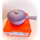 NEW Le Creuset Saucepan 16cm Blue Bell Purple 1.0L Cast-Iron Metal Ware NIB