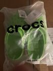 classic crocs womens 8 Green Slime