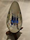 Vintage Vivacity Art Glass Award WELLS FARGO ADVISORS Free shipping