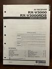 Yamaha RX-V3000 RX-V3000RDS AV Receiver Service Manual OEM Vintage Diagrams