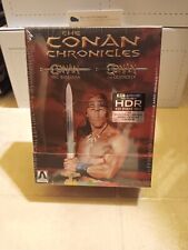 The Conan Chronicles 4K Limited Edition Blu-ray 1982-84 Arrow Slip Box ShpNxtDy
