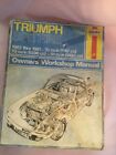 Triumph Spitfire  1962-1981 Owners Workshop Manual by Haynes