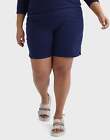 Just My Size Pull-On Women's Shorts Cotton Jersey Plus 7
