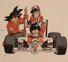 1996 Dragon Ball DOUBLE-SIDED MINIPOSTER 2 Posters in 1 (10