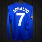 Nike CR7 Ronaldo Manchester United 08/09 Size S Long Sleeve Jersey Official Used