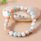 Fashion Colorful Boho Bracelet Stretchy Beads Yoga Jewelry Women Natural Gift