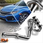For 88-00 Honda Civic/CRX/Del Sol D15/D16 4-1 S.S Racing Exhaust Manifold Header