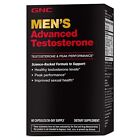 GNC Men's Advanced Testosterone, 60 Capsules, Supports Healthy Testosterone Leve
