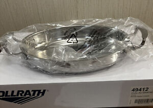 Vollrath  cookware Oval Gratin Roaster  Large Commercial Stainless Cookware New
