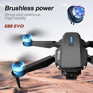 Drone X WIFI FPV HD Single Camera 3 Batteries Foldable Selfie RC Quadcopter GPS