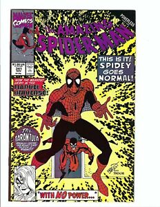 Amazing SpiderMan 341, VF+ 8.5, Marvel 1990, Larsen, Black Cat, Tarantula🕷️🐈‍⬛