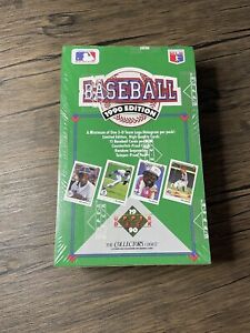 SEALED - 1990 Upper Deck Baseball Edition Jumbo Hobby Box NEW