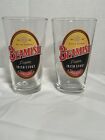2 Beamish Genuine Irish Stout Pint Beer Glasses BB