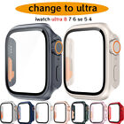 Ultra Full Cover Case Screen Protector For Apple Watch Series 8 7 6 5 SE 44/45mm
