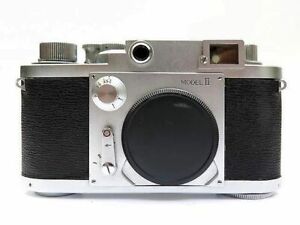 Minolta 35 Model II 35mm Rangefinder Film Camera Silver Body Excellent Japan F/S