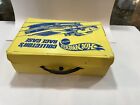 Rare Vintage 1975 Hot Wheels 24 Car Collector's Race Storage Case Yellow