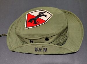 Superb Theater Made Vietnam Boonie Hat w/ Proud 11th Armored Cavalry Regtment