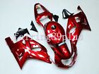Candy Red ABS Injection Fairing Kit Fit for GSXR600/750 01-03 With Tank Cover (For: 2003 GSXR600)
