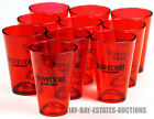 LOT OF 10 NEW BELVEDERE BLOODY MARY VODKA SHOT GLASSES PARTY PLASTIC CUPS 3.5 oz