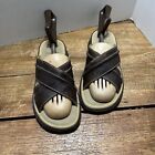 Dr. Doc Martens Sandals Size 8 Air Wair 8A53 Slide Brown Leather Slip On Flats
