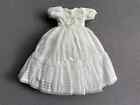 Doll Clothes Dress White Summer Short Sleeves Double Skirt Blythe Ob24 Bjd Doll